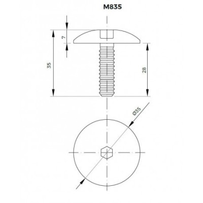 Tornillos fijos