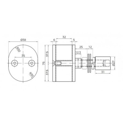 Conector serie CK M14