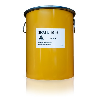 Silicona Sikasil IG-16 Monocomponente para Segunda Barrera en UVA. Bidón 28 kg | Distecglass