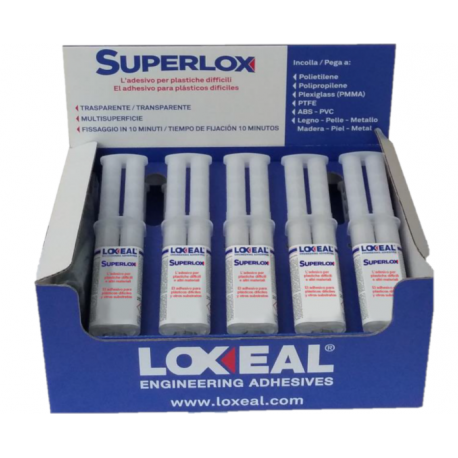 Adhesivo bicomponente Loxeal Superlox