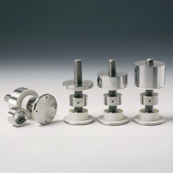 Conector Plano para Barandilla de Vidrio