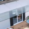 Marquesina  Vidrio Tirantes con Voladizo 2 metros Glass Canopy