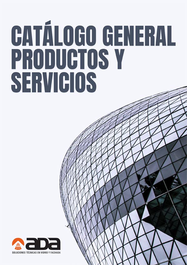 Portada para descarga del catálogo general de ada distribuciones, actualmente distecglass