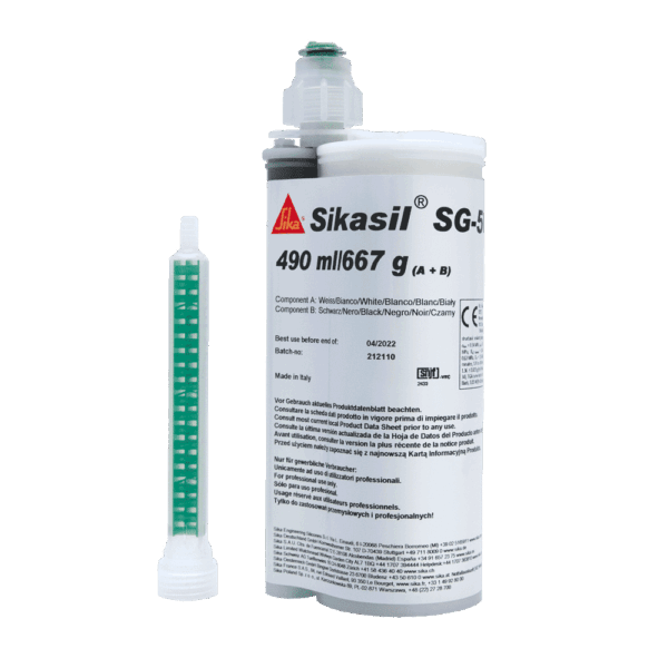 Sikasil® SG-500 Cartucho Silicona Estructural Bicomponente