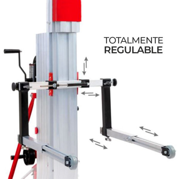 Cuernos Regulables para Elevadores Telescópicos ETD